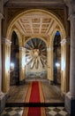 An interior in the Wignacourt Museum. Rabat. Malta