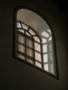 Interior window at the Church of the Nativity, Bethlehem, West Bank Royalty Free Stock Photo