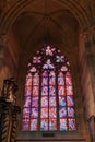 Interior of Vitus Cathedral, Czech Republic