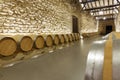 Interior of winery