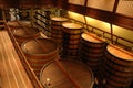 Interior of a winery in Sonoma, California