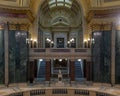 Interior of Wisconsin's State Capitol Royalty Free Stock Photo