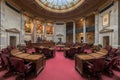 Interior of the Wisconsin Senate Chamber Royalty Free Stock Photo