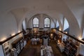 Interior of the Wolf Popper Synagogue on Szeroka Street in Kazimierz, the historic Jewish quarter of Krakow, Poland.