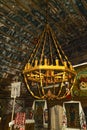 The Interior of a Wooden Church, Maramures, Romania