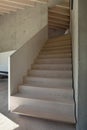 Interior, wooden staircase Royalty Free Stock Photo