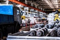 Interior of workshop in modern industrial plant Royalty Free Stock Photo