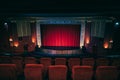 Interior of The World Theatre, Kearney, Nebraska