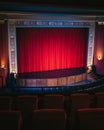 Interior of The World Theatre, Kearney, Nebraska