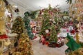 The interior of the Xmas and Near Year shop in Lviv, Ukraine