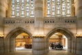 Interior of Yale University library