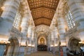 Interior of Yale University library