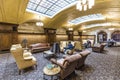 Interior of Yale University library Royalty Free Stock Photo