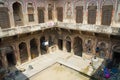 Interior yard of a historical haveli in Mandawa, India.