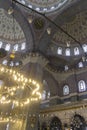 Interior of the Yeni Cami (New Mosque), Istanbul Royalty Free Stock Photo