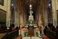 Interior of Zagreb cathedral, Croatia Royalty Free Stock Photo