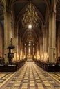 Interior of Zagreb Cathedral Royalty Free Stock Photo