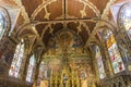 Interiors of Basilica of the Holy Blood, bruges, belgium Royalty Free Stock Photo