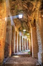 Interiors of the Capua Amphitheatre Royalty Free Stock Photo