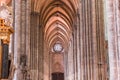 Interiors of Cathedral of Amiens, france