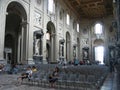 Interiors of the Archbasilica of Saint John Lateran Royalty Free Stock Photo