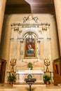 Interiors of catholic church Chiesa Parrocchiale di Monteforte d`Alpone
