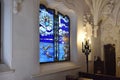 Interiors of the chapel in Quinta da Regaleira