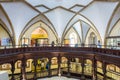 Interiors of  the Chhatrapati Shivaji Maharaj Vastu Sangrahalaya, formerly The Prince of Wales Museum,  the main museum in Mumbai Royalty Free Stock Photo