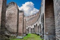 Interiors of Colosseum Coliseum, Rome, Italy Royalty Free Stock Photo