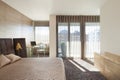 Interiors, comfortable bedroom