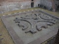 Interiors of Domus Aurea - Nero`s Golden House in Rome