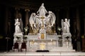 Interiors of Eglise de la Madeleine in Paris