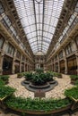 Interiors of Galleria Subalpina, historical commercial mall in the centre of Torino (Turin), Italy. F