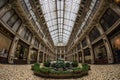 Interiors of Galleria Subalpina, historical commercial mall in the centre of Torino (Turin), Italy. F