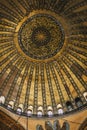 Interiors of Hagia Sophia\'s Magnificent Dome in Istanbul, Turkey