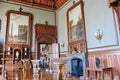 Interiors of halls in Vorontsov Palace in Alupka, Crimea.