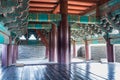 Interiors Janganmun Gate, Korea Traditional wooden pavilion in Suwon City, South Korea