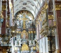 Interiors of Jasna Gora monastery in Czestochowa