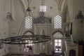 Interiors of Karadjoz-bey mosque in Mostar Royalty Free Stock Photo