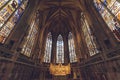 Interiors of Lichfield Cathedral - Lady Chapel Altar and Ceiling