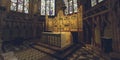 Interiors of Lichfield Cathedral - Lady Chapel Altar - Right Sid