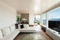 Interiors of a modern house Royalty Free Stock Photo