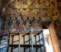 Interiors of the Monastery of the Holy Trinity in Meteora