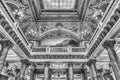 Interiors of Monte Carlo Casino, gambling and entertainment complex, Monaco Royalty Free Stock Photo