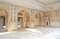 Interiors of Musamman Burj in Agra Fort, India. Royalty Free Stock Photo