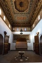 Interiors of Muslim Bahia Palace in Marrakesh,Morocco.