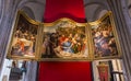 Interiors of Notre dame d'Anvers cathedral, Anvers, Belgium