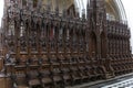 Interiors of Notre dame d'Anvers cathedral, Anvers, Belgium Royalty Free Stock Photo