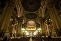 Interiors, La Madeline Church, Paris Royalty Free Stock Photo