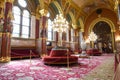 Interiors of the Parliament at Budapest on Hungary